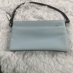 Vintage Coach small shoulder bag-lt. blue